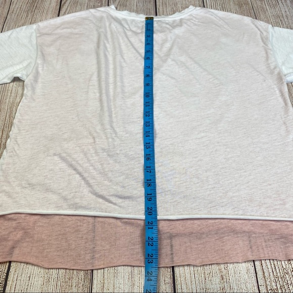 All Saints Pink and White Short Sleeve Tee - Picture 7 of 11
